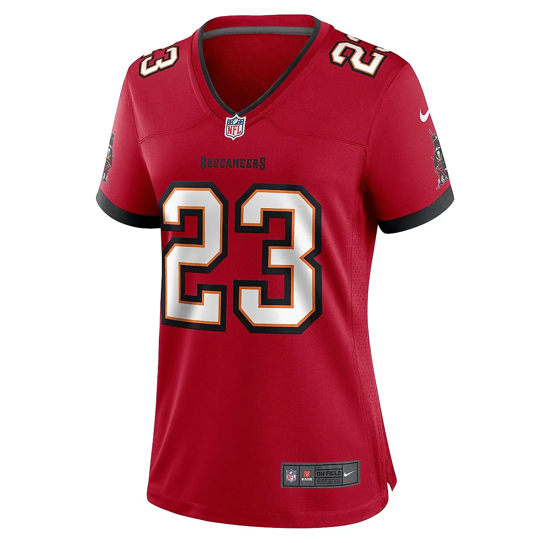 Zennovawear Women's Tampa Bay Buccaneers Tykee Smith Red Game Jersey