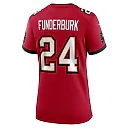 Zennovawear Women's Tampa Bay Buccaneers Tyrek Funderburk Red Game Jersey