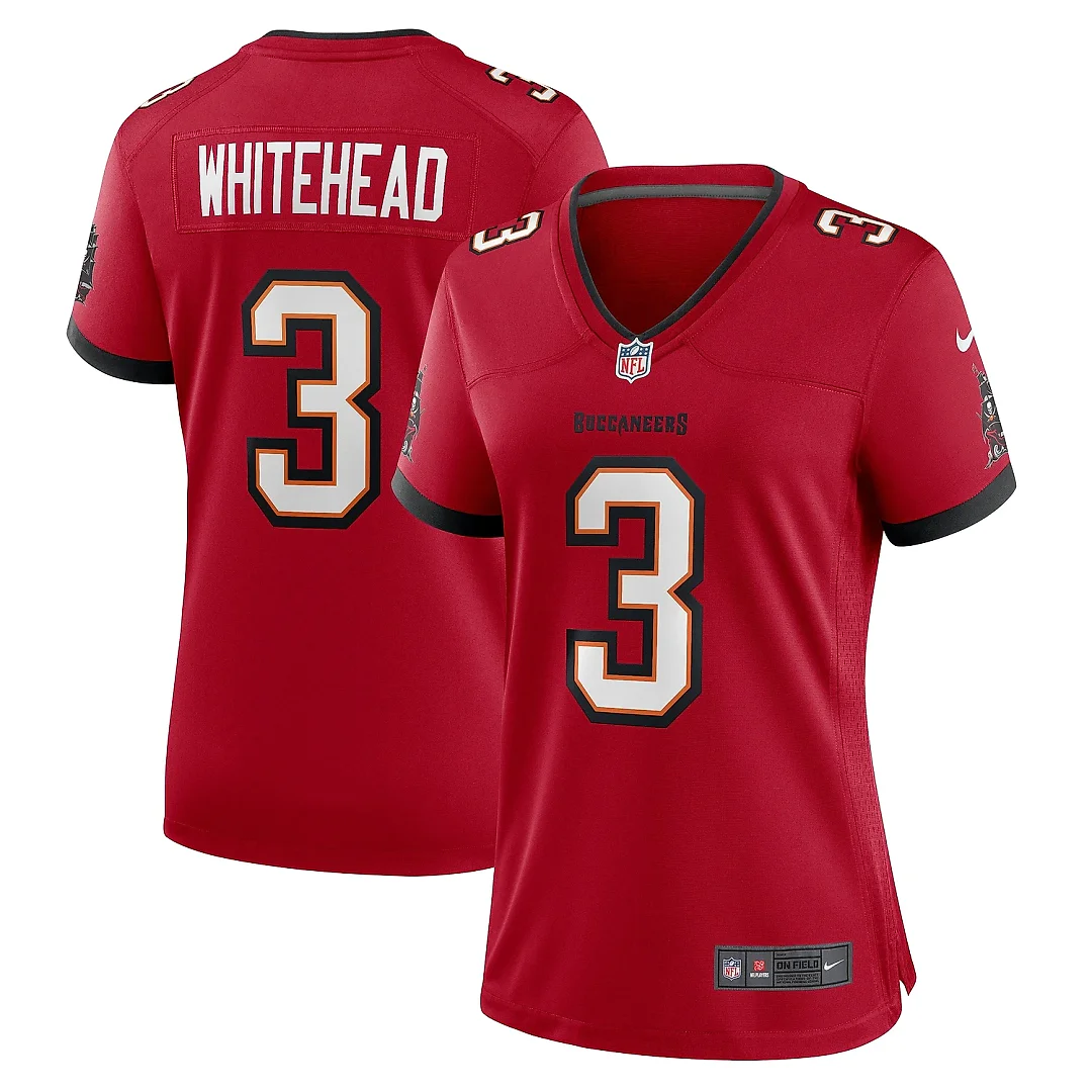 Zennovawear Women's Tampa Bay Buccaneers Whitehead Red Game Jersey