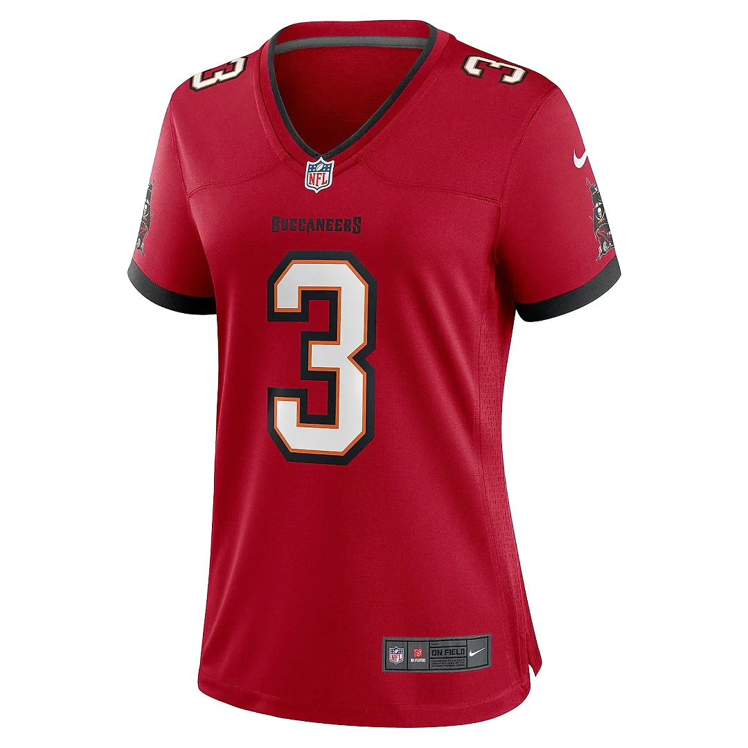 Zennovawear Women's Tampa Bay Buccaneers Whitehead Red Game Jersey