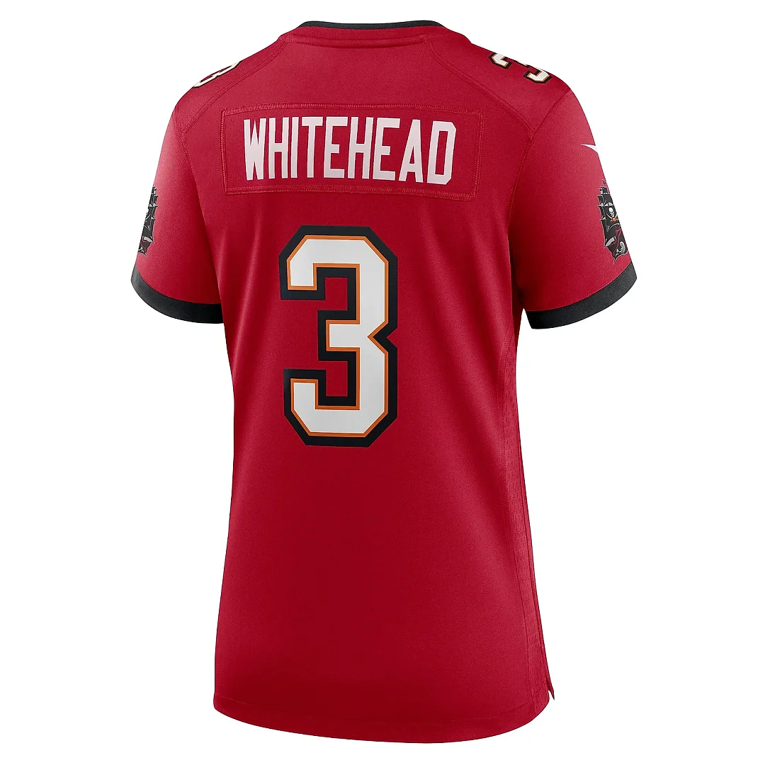 Zennovawear Women's Tampa Bay Buccaneers Whitehead Red Game Jersey