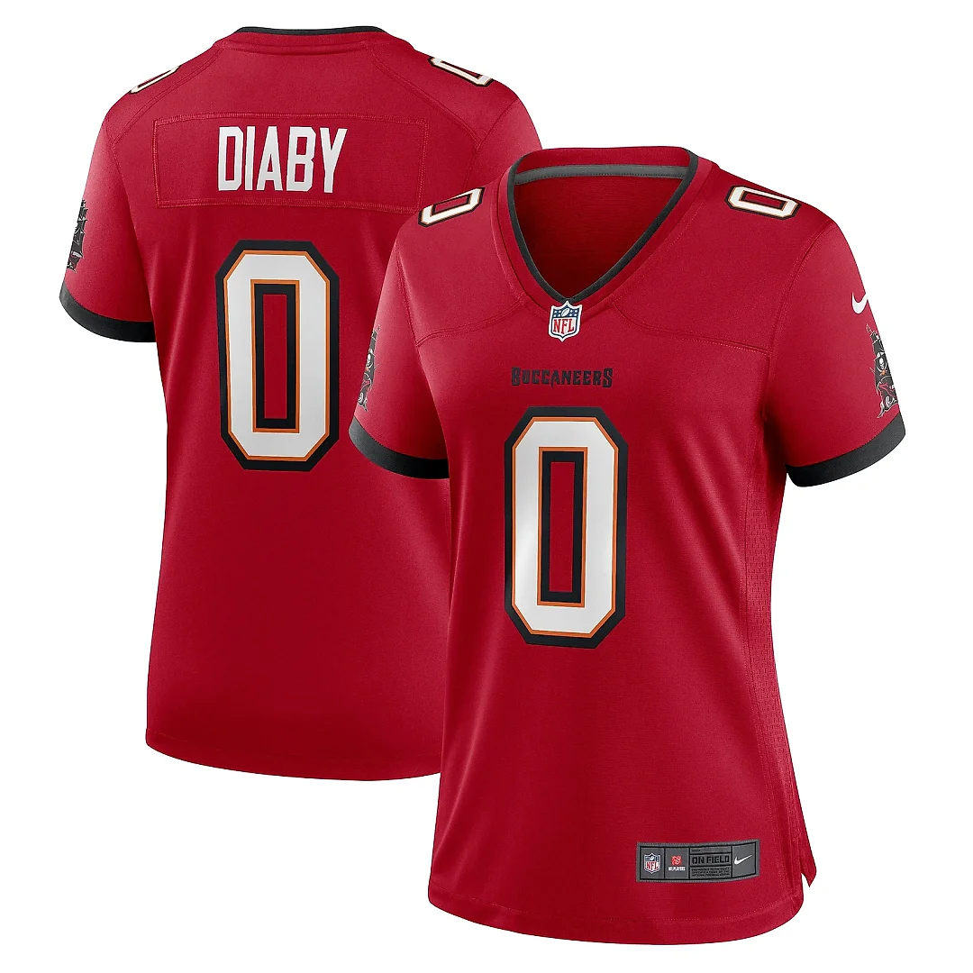 Zennovawear Women's Tampa Bay Buccaneers YaYa Diaby Red Game Jersey