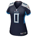 Zennovawear Women's Tennessee Titans Calvin Ridley Navy Game Player Jersey