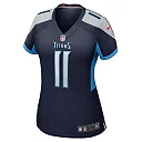 Zennovawear Women's Tennessee Titans Chris Moore Navy Game Jersey