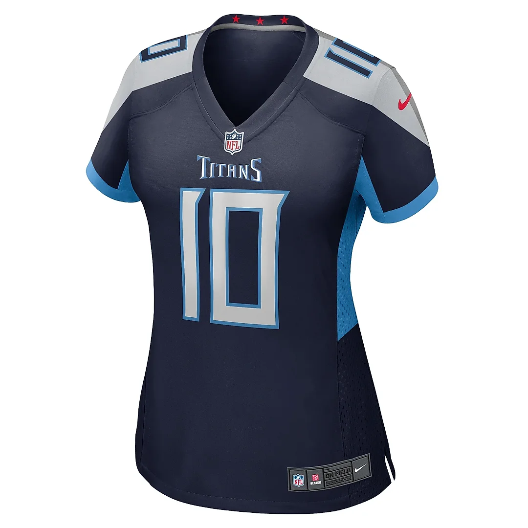 Zennovawear Women's Tennessee Titans DeAndre Hopkins Navy Game Jersey