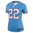 Zennovawear Women's Tennessee Titans Derrick Henry Light Blue Alternate Legend Player Performance Top
