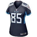 Zennovawear Women's Tennessee Titans Derrick Mason Navy Game Retired Player Jersey
