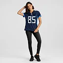Zennovawear Women's Tennessee Titans Derrick Mason Navy Game Retired Player Jersey
