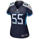 Zennovawear Women's Tennessee Titans JC Latham Navy Team Game Jersey