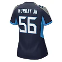 Zennovawear Women's Tennessee Titans Kenneth Murray Jr. Navy Game Jersey