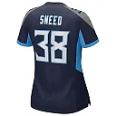 Zennovawear Women's Tennessee Titans L'Jarius Sneed Navy Team Game Jersey