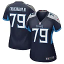 Zennovawear Women's Tennessee Titans Lloyd Cushenberry III Navy Game Jersey