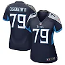 Zennovawear Women's Tennessee Titans Lloyd Cushenberry III Navy Game Jersey