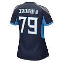 Zennovawear Women's Tennessee Titans Lloyd Cushenberry III Navy Game Jersey