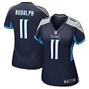 Zennovawear Women's Tennessee Titans Mason Rudolph Navy Game Jersey