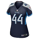 Zennovawear Women's Tennessee Titans Mike Brown Navy Game Jersey