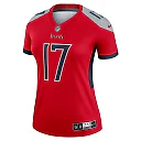 Zennovawear Women's Tennessee Titans Ryan Tannehill Red Inverted Legend Player Performance Top