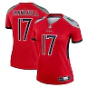 Zennovawear Women's Tennessee Titans Ryan Tannehill Red Inverted Legend Player Performance Top