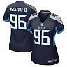 Zennovawear Women's Tennessee Titans TK McLendon Jr. Navy Game Jersey