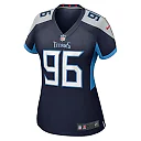Zennovawear Women's Tennessee Titans TK McLendon Jr. Navy Game Jersey