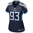 Zennovawear Women's Tennessee Titans T'Vondre Sweat Navy Team Game Jersey