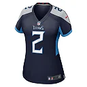 Zennovawear Women's Tennessee Titans Tyjae Spears Navy Game Jersey