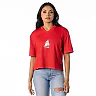 Zennovawear Tampa Bay Buccaneers Women's Alternate V-Neck Fashion Jersey T-Shirt - Red