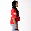 Zennovawear Tampa Bay Buccaneers Women's Alternate V-Neck Fashion Jersey T-Shirt - Red