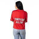 Zennovawear Tampa Bay Buccaneers Women's Alternate V-Neck Fashion Jersey T-Shirt - Red