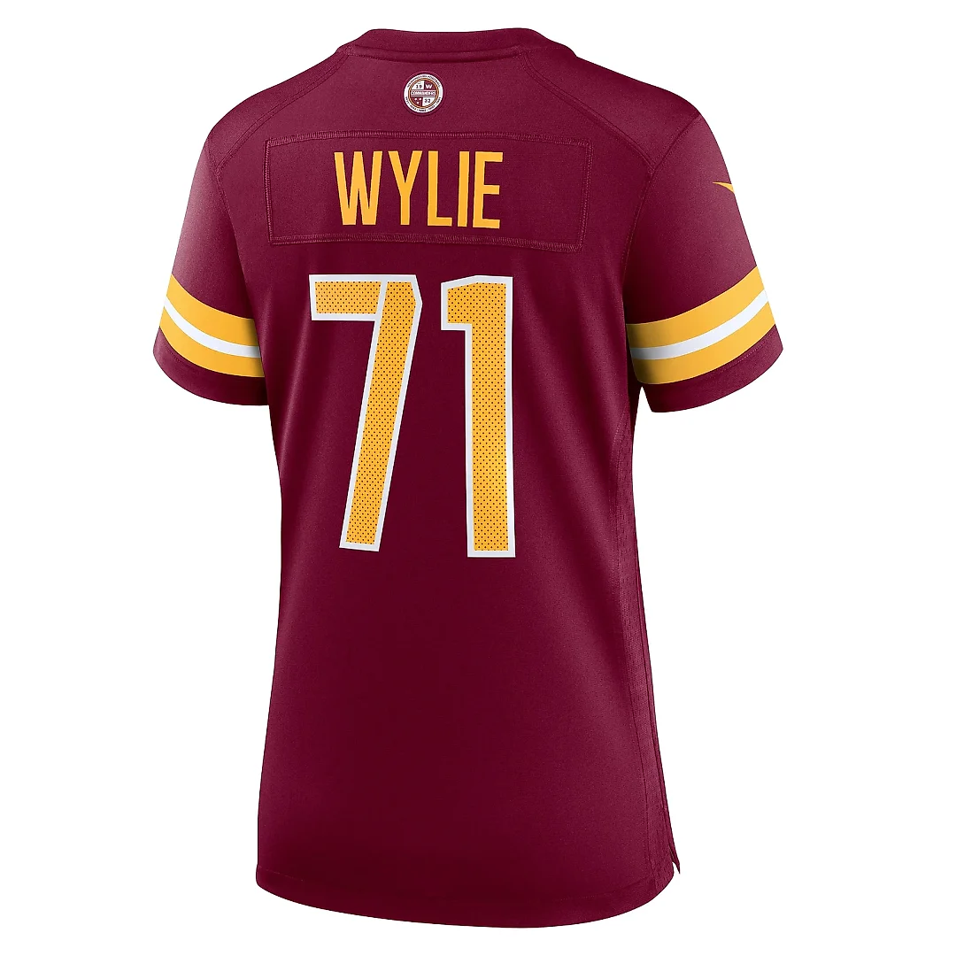 Zennovawear Women's Washington Commanders Andrew Wylie Burgundy Game Player Jersey