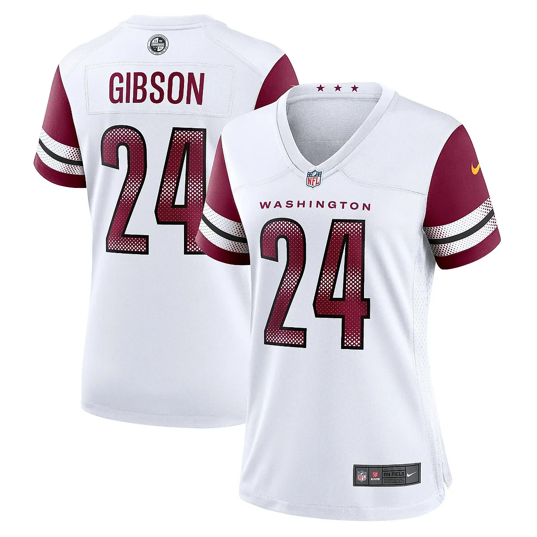 Zennovawear Women's Washington Commanders Antonio Gibson White Game Jersey
