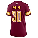 Zennovawear Women's Washington Commanders Austin Ekeler Burgundy Game Player Jersey