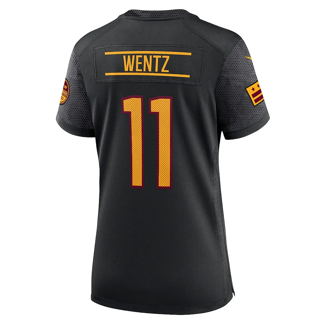 Zennovawear Women's Washington Commanders Black Alternate Game Player Jersey