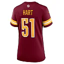 Zennovawear Women's Washington Commanders Bobby Hart Burgundy Game Jersey