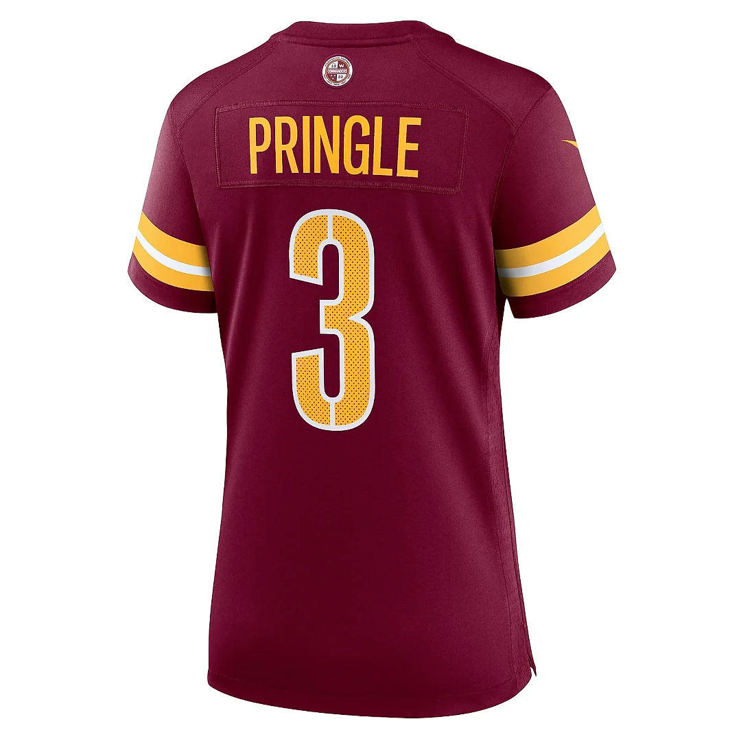 Zennovawear Women's Washington Commanders Byron Pringle Burgundy Game Jersey