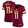 Zennovawear Women's Washington Commanders Carson Wentz Burgundy Game Jersey