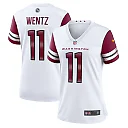 Zennovawear Women's Washington Commanders Carson Wentz White Game Jersey