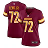Zennovawear Women's Washington Commanders Charles Leno Jr. Burgundy Home Game Player Jersey
