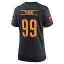 Zennovawear Women's Washington Commanders Chase Young Black Player Jersey