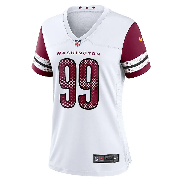 Zennovawear Women's Washington Commanders Chase Young White Player Jersey