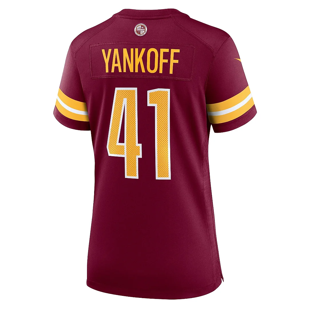Zennovawear Women's Washington Commanders Colson Yankoff Burgundy Game Jersey