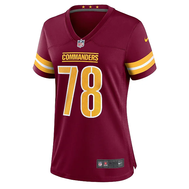 Zennovawear Women's Washington Commanders Cornelius Lucas Burgundy Game Jersey