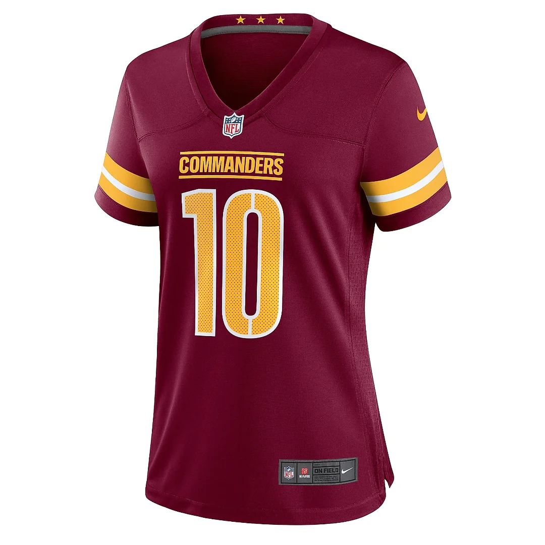 Zennovawear Women's Washington Commanders Curtis Samuel Burgundy Player Jersey