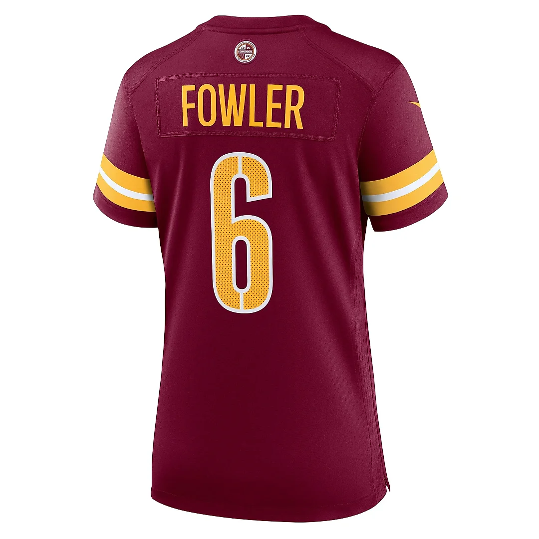 Zennovawear Women's Washington Commanders Dante Fowler Jr. Burgundy Game Jersey