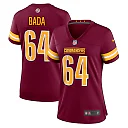Zennovawear Women's Washington Commanders David Bada Burgundy Game Jersey