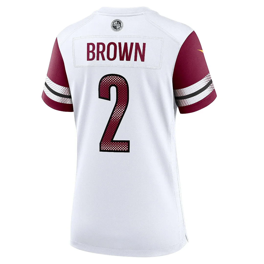 Zennovawear Women's Washington Commanders Dyami Brown White Game Jersey