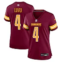 Zennovawear Women's Washington Commanders Frankie Luvu Burgundy Game Jersey