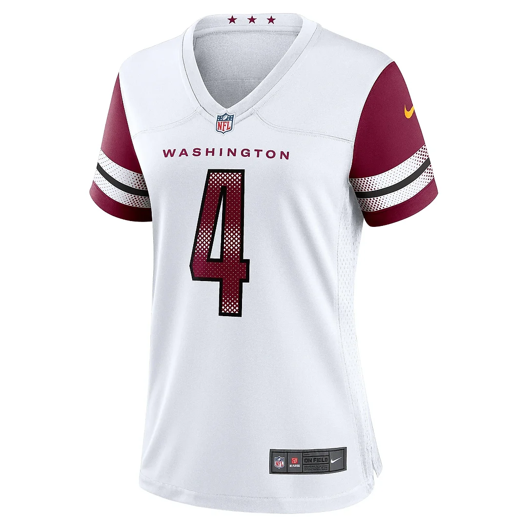 Zennovawear Women's Washington Commanders Frankie Luvu White Game Jersey