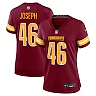 Zennovawear Women's Washington Commanders Greg Joseph Burgundy Team Game Jersey