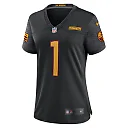 Zennovawear Women's Washington Commanders Jahan Dotson Black Player Jersey